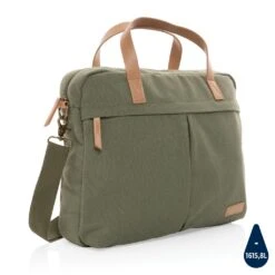 Impact AWARE 16 Oz. RCanvas Laptop-Tasche -Leben Bedarfs Verkauf Werbeartikel Impact AWARE 16 oz. rCanvas Laptop Tasche grun 882543279
